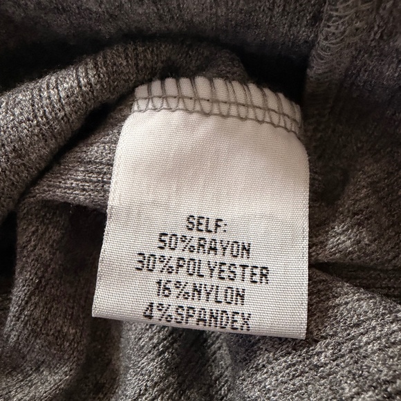 JOHNNY WAS Calme Cozy Ribbed Gray Lounge Ankle Pant Sz M NWT $190!! - Picture 3 of 4